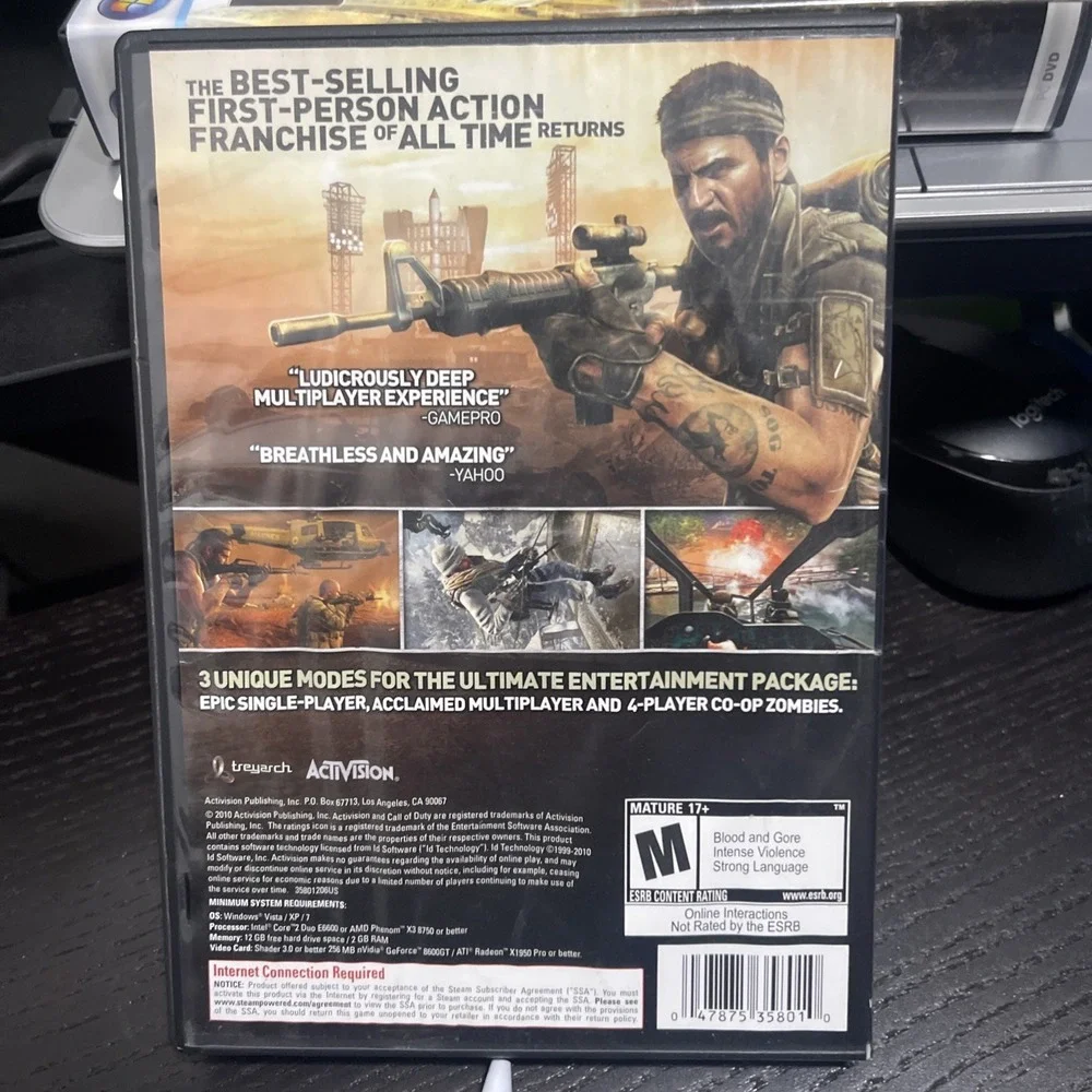 Call of Duty: Black Ops (PC, 2010) Gaming